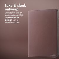 Accezz Classic Tablet Case Apple iPad 9 (2021) 10.2 inch / iPad 8 (2020) 10.2 inch / iPad 7 (2019) 10.2 inch - Bruin