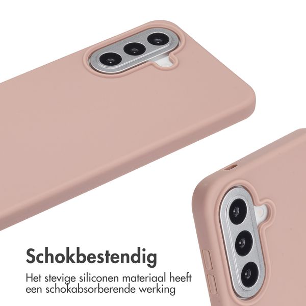 imoshion Siliconen hoesje met koord Samsung Galaxy A57 (5G) - Sand Pink