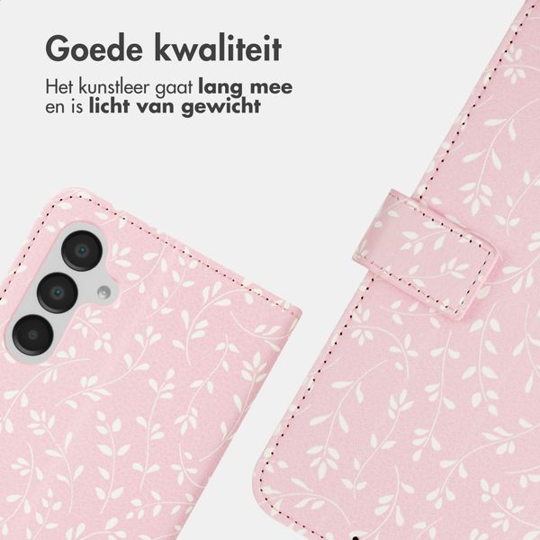 imoshion Design Bookcase Samsung Galaxy A16 - Pink Bazaar Flowers
