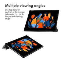 imoshion Design Trifold Bookcase Lenovo Idea Tab Plus - Flowers Distance