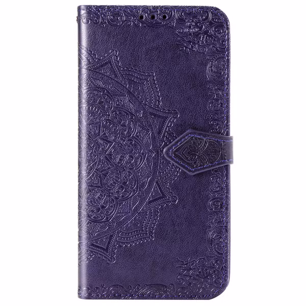 Mandala Bookcase Motorola One Hyper - Paars