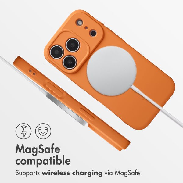 imoshion Colour Back Cover with MagSafe Apple iPhone 17 Pro - Orange