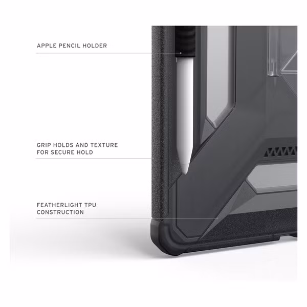 UAG Scout Bookcase Apple iPad Air 11 inch (2026) M4 / (2025) M3 / (2024) M2 - Ash