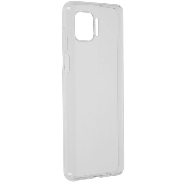 Softcase Backcover Motorola Moto G 5G Plus - Transparant