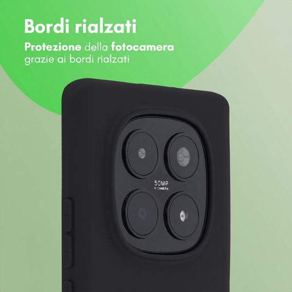 imoshion Color Backcover Xiaomi Redmi Note 15 (5G) - Zwart