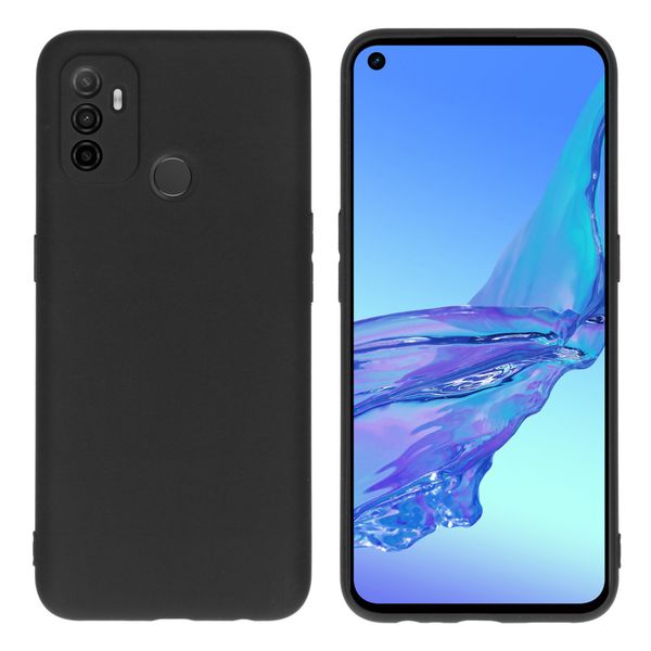 imoshion Color Backcover Oppo A53 / Oppo A53s - Zwart