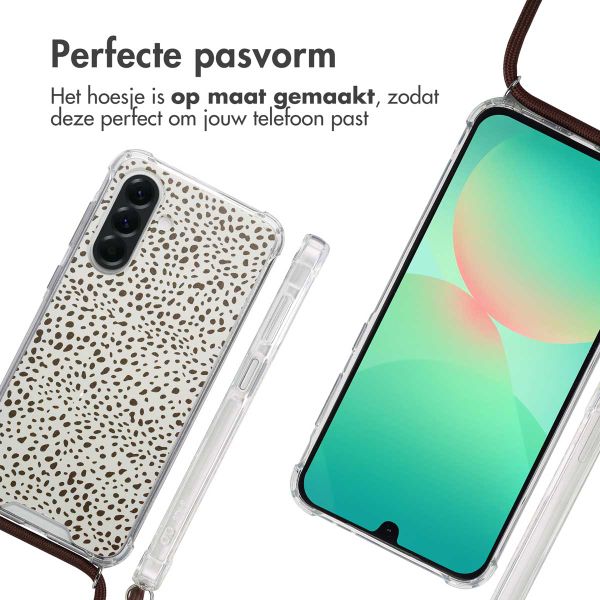 imoshion Design hoesje met koord Samsung Galaxy A56 - Desert Dots