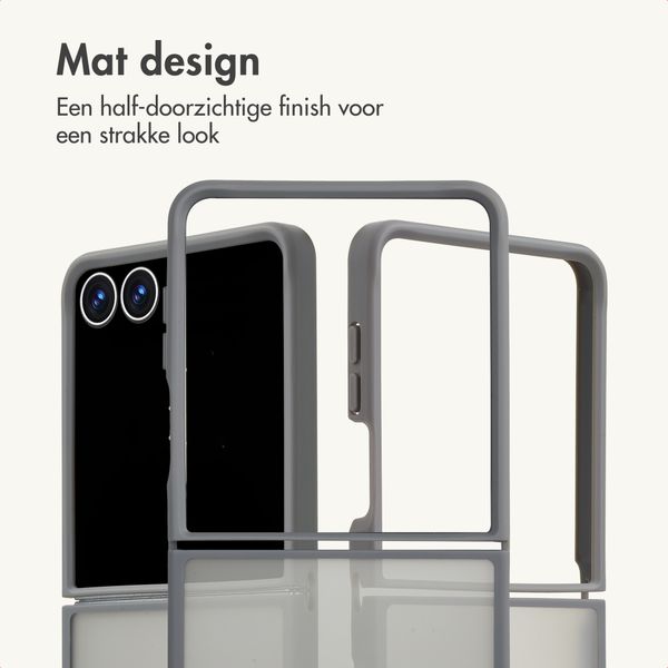 imoshion Color Guard Backcover Samsung Galaxy Z Flip 8 - Grijs