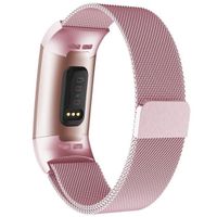 imoshion Milanees Watch bandje Fitbit Charge 3 / 4 - Rosé Goud