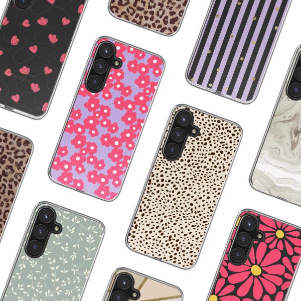 imoshion Design hoesje Samsung Galaxy S24 FE - Dusty Rose Blossoms