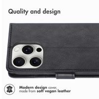 imoshion Luxury Bookcase Apple iPhone 16 Pro Max - Black