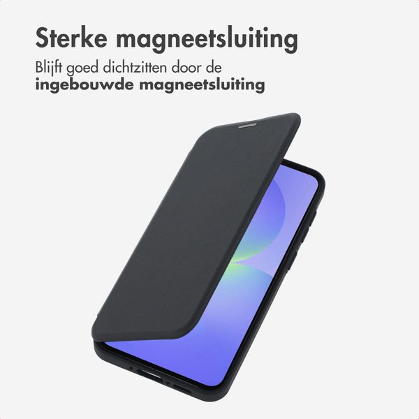 imoshion Transparante Bookcase met MagSafe Samsung Galaxy A37 (5G) - Zwart