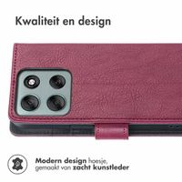 imoshion Luxe Bookcase Motorola Moto G56 - Bruin