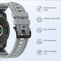 imoshion QuickFit® Line Silicone Band - Garmin QuickFit® 20 mm attachment - Grey