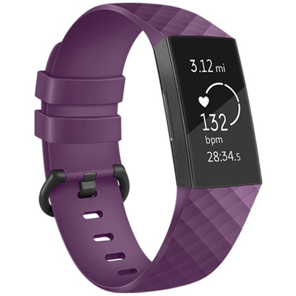 imoshion Siliconen bandje Fitbit Charge 3 / 4 - Paars