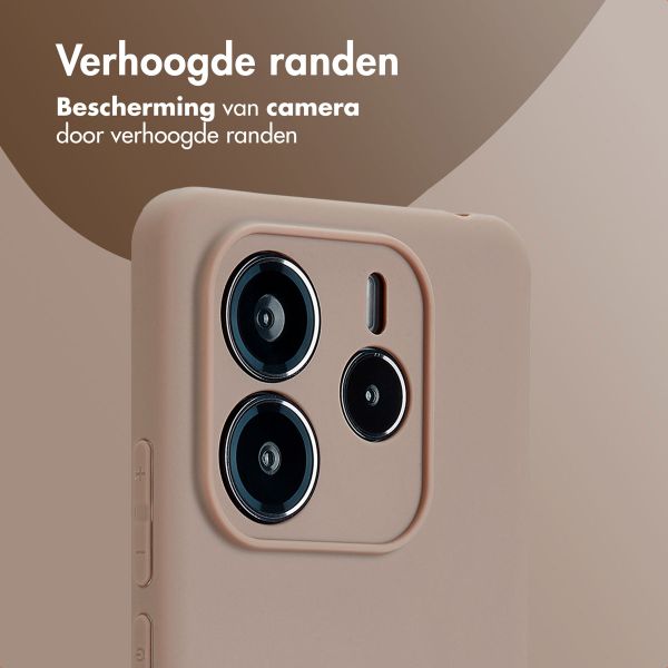 imoshion Color Backcover Xiaomi Redmi Note 14 (5G) - Bruin