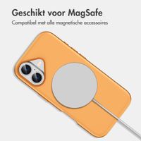 imoshion Color Backcover met Thin MagSafe Ring Apple iPhone 17 - Oranje