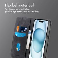 imoshion Slim Bookcase Apple iPhone 15 - Zwart