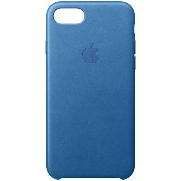 Apple Leather Backcover Apple iPhone SE (2022 / 2020) / 8 / 7 - Sea Blue