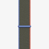 Apple Sport Loop band Apple Watch Series 1 t/m 9 / SE (38/40/41 mm) | Series 10 / 11 (42 mm) - Olive