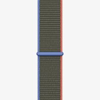 Apple Sport Loop Band Apple Watch Series 1 t/m 9 / SE (38/40/41 mm) | Series 10 (42 mm) - Olive