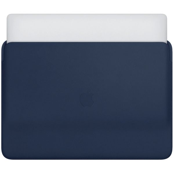 Apple Leather Sleeve Apple MacBook Pro 16 inch - Midnight Blue