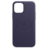 Apple Leather Backcover MagSafe Apple iPhone 12 Mini - Deep Violet