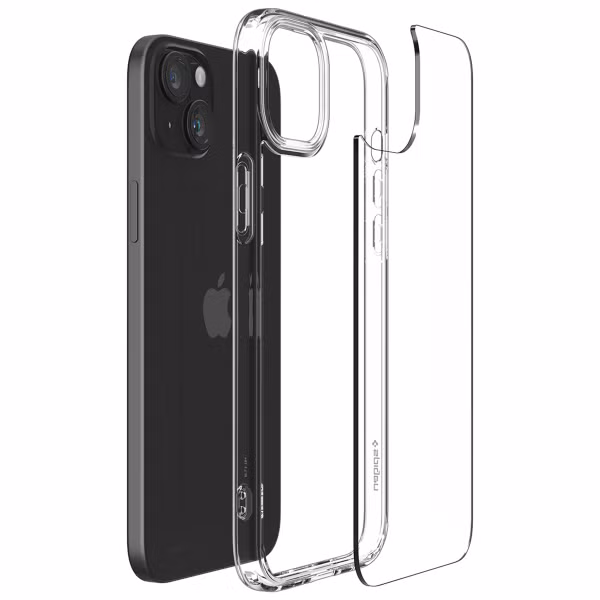 Spigen Ultra Hybrid Backcover Apple iPhone 15 - Crystal Clear