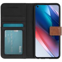 imoshion Luxe Bookcase Oppo Find X3 Lite - Bruin