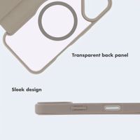 imoshion Transparent Bookcase with MagSafe Apple iPhone 17 - Beige
