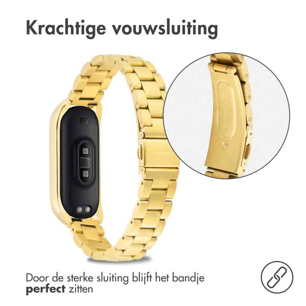 imoshion Stalen bandje Xiaomi Mi Band 3 / 4 - Goud