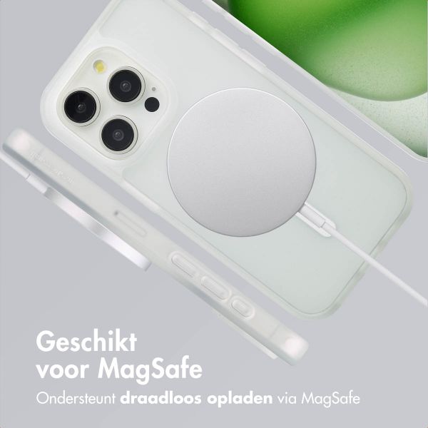 imoshion Color Guard Backcover met MagSafe iPhone 15 Pro - Wit