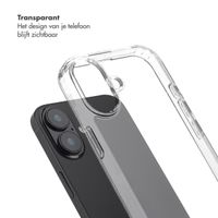 Selencia Transparent Case with Hooks + Lova Wrist Strap Tortoise Leopard Apple iPhone 16 - Earth Tones
