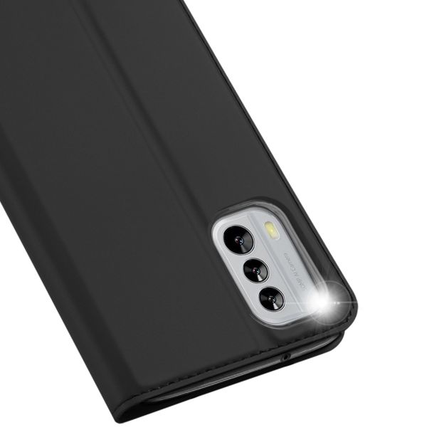 Dux Ducis Slim Softcase Bookcase Nokia G60 - Zwart