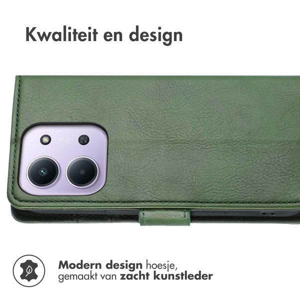 imoshion Luxe Bookcase Xiaomi Redmi 15C (5G) - Groen