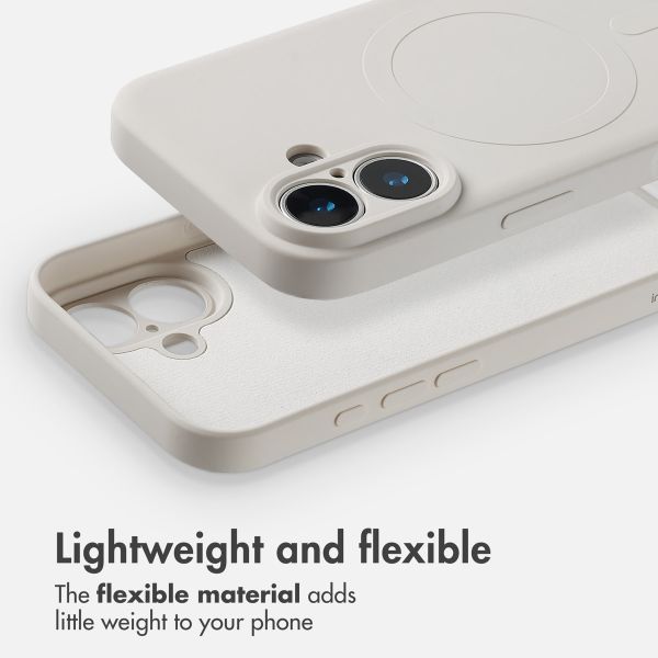 imoshion Colour Back Cover with MagSafe Apple iPhone 17 - Beige