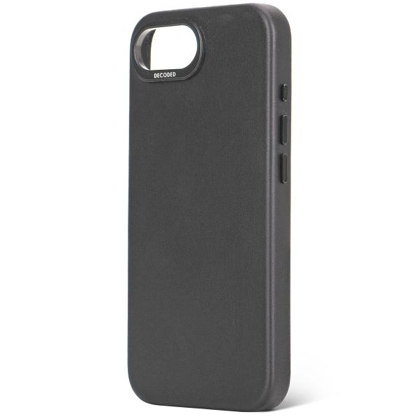Decoded Leather Backcover Apple iPhone 16e - Black