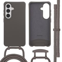 imoshion Color Backcover met afneembaar koord met MagSafe Samsung Galaxy S26 - Black Coffee