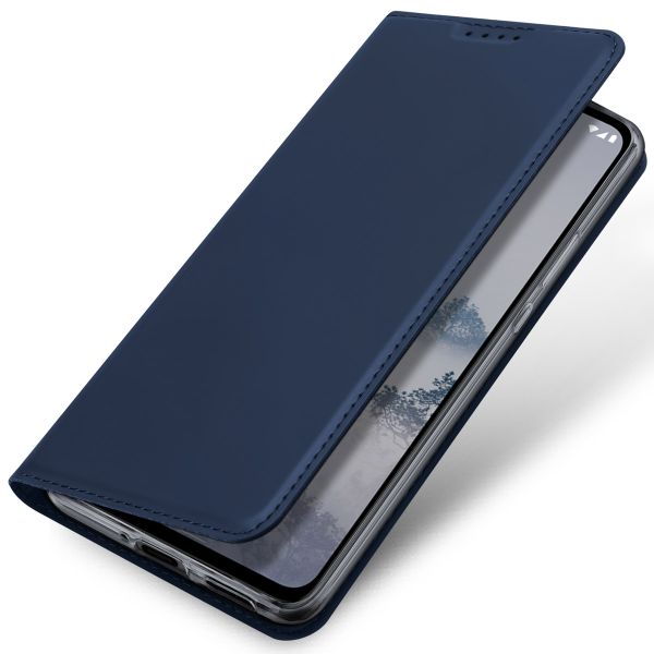 Dux Ducis Slim Softcase Bookcase Nokia X30 - Donkerblauw