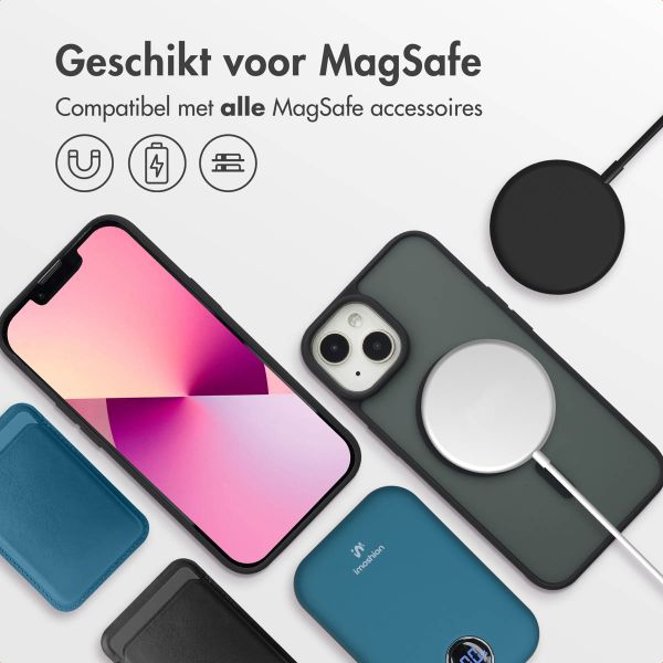 imoshion Color Guard Backcover met MagSafe iPhone 13 / 14 - Zwart