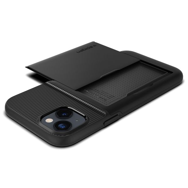 Spigen Slim Armor CS Backcover Apple iPhone 14 - Zwart