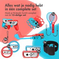 imoshion Nintendo Switch set - 15-delige accessoires set Nintendo Switch & Switch OLED