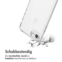 imoshion Backcover met koord + armband iPhone SE (2022 / 2020) / 8 / 7 - Parels Hartjes