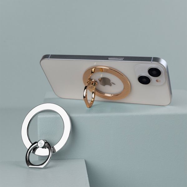 Selencia MagSafe telefoonring - Zilver