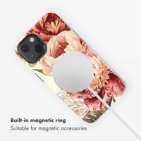 Selencia Vivid Back Cover with MagSafe Apple iPhone 13 - Vintage Peony
