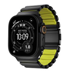 Nomad Stratos Band Apple Watch Series 1 - 11 / SE / Ultra (44/45/46/49 mm) - Volt / Natural Titanium