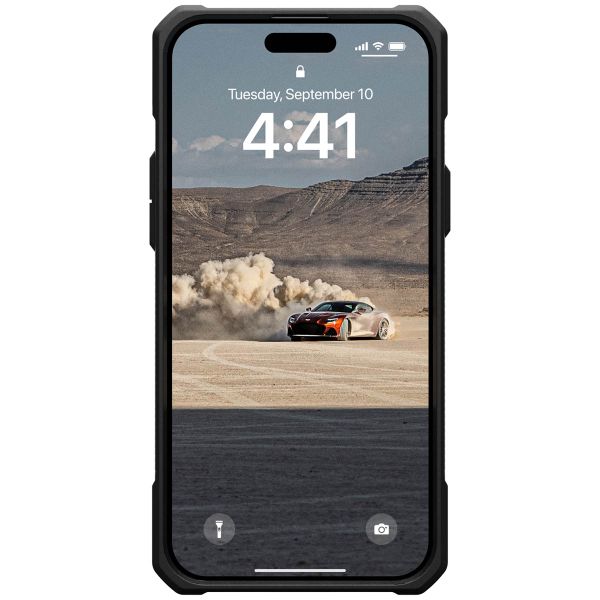 UAG Monarch Backcover iPhone 15 Plus - Carbon Fiber