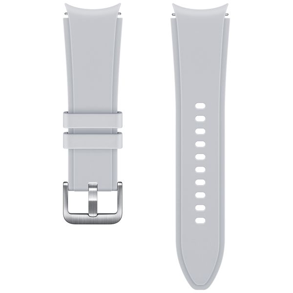 Samsung Originele Ridge Sport Band voor de Samsung Galaxy Watch 4 / 5 / 6 / 7 - 20 mm - S/M - Zilver