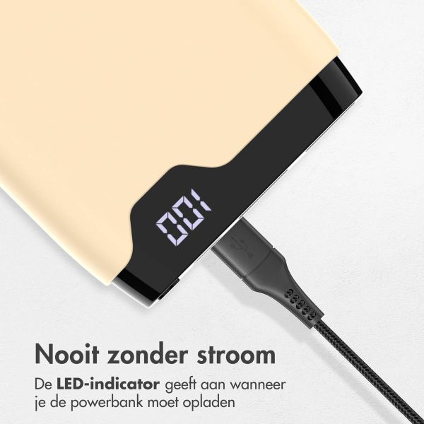 imoshion Powerbank - 20.000 mAh - Quick Charge en Power Delivery - Geel