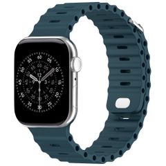 Accezz Ocean bandje Apple Watch | 38/40/41/42 mm - Abyss Blue